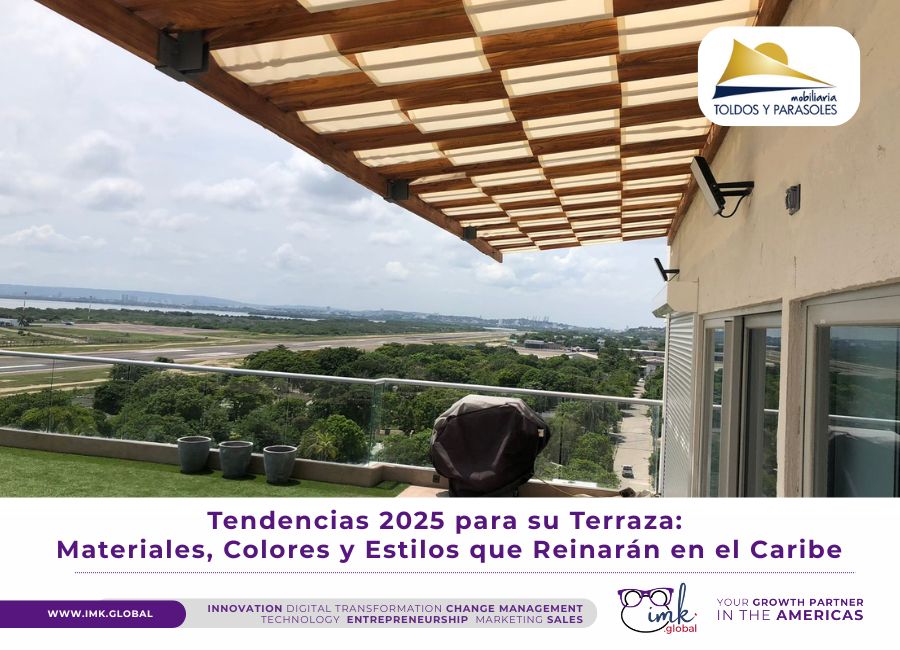 Tendencias 2025 para su Terraza: Materiales, Colores y Estilos que Reinarán en el Caribe