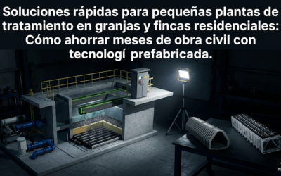 Soluciones rápidas para pequeñas plantas de tratamiento en granjas y fincas residenciales: Cómo ahorrar meses de obra civil con tecnología prefabricada