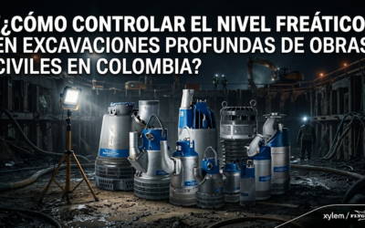 ¿Cómo controlar el nivel freático en excavaciones profundas de obras civiles en Colombia?
