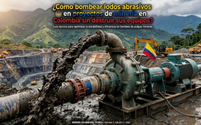 ¿Cómo bombear lodos abrasivos en proyectos de minería en Colombia sin destruir sus equipos?